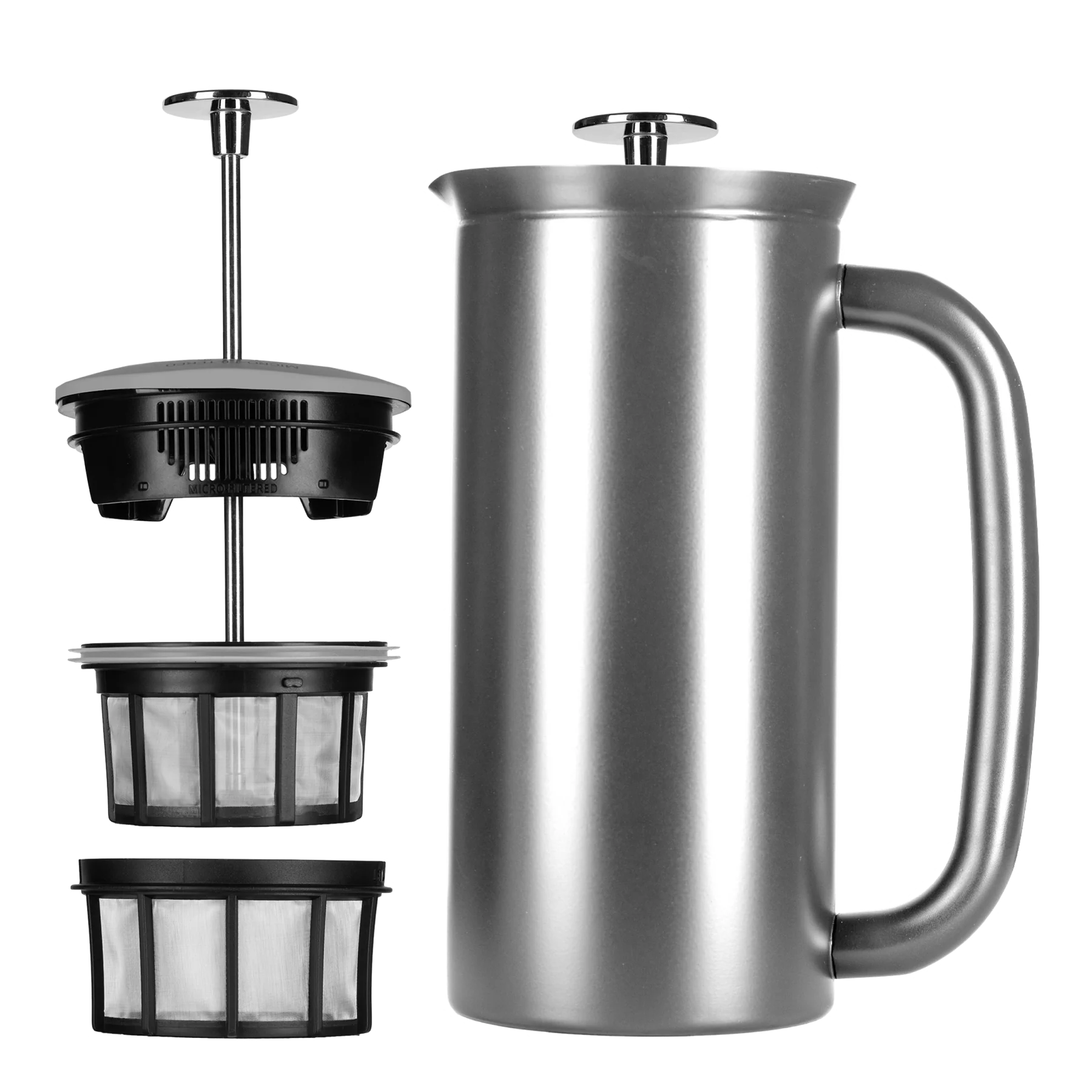 ESPRO P7 18-Oz. Matte Black Stainless Steel French Press + Reviews