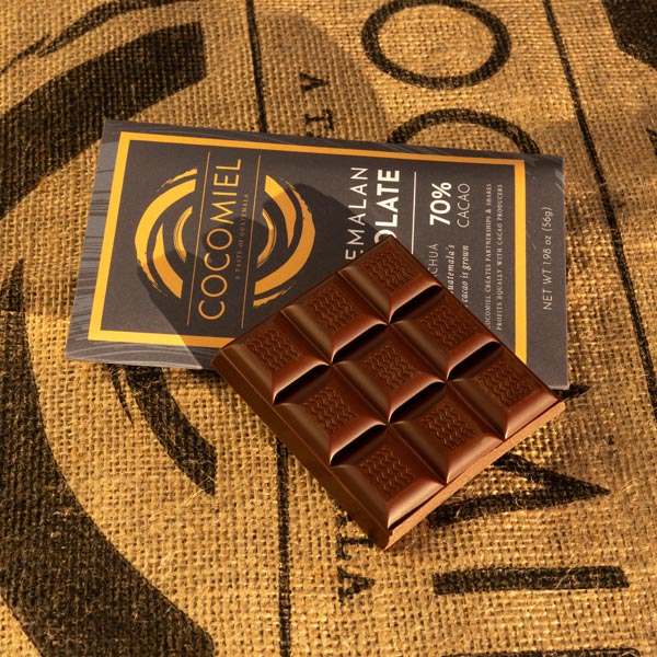 CocoMiel 70% Cacao Chocolate Bars